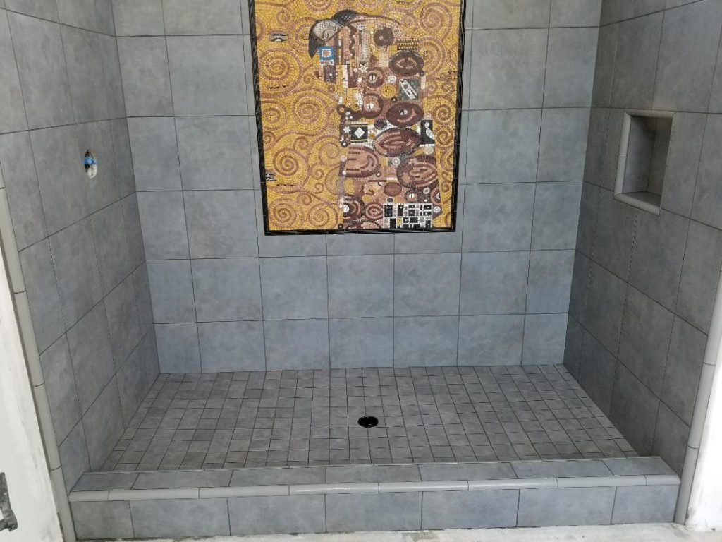 Shower Stall in Bathroom