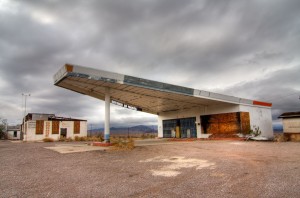 Mojave Gas Station, by Randy Stetz